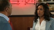 Beyond the Gates: Naomi worries it's her fault that her dad is in hospital | Image: CBS